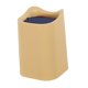 thumbnail image 2 of Bote de basura de escritorio con tapa abatible Control de olores Mini bote de basura moderno multifuncional amarillo, 2 of 10