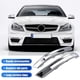 thumbnail image 3 of Front Bumper Fog Light Trim Frame Cap Running Light Cover for C-Class W204 C63 2048853174 2048853274, 3 of 5