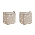 thumbnail image 4 of Destyer Boîtes de Rangement Pliables avec Construction Robuste Beige 50*56*50 2Ensemble, 4 of 6