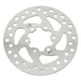 thumbnail image 4 of Freno de disco para patinete eléctrico, 6 orificios de acero inoxidable con 6 tornillos, Rotor de freno de disco para patinete de repuesto YUNYI BRAND Deportes, 4 of 8