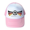 thumbnail image 5 of LNMQLPDBS Toddler Hat Soccer Printed Color Block Summer Outdoor Sun Hat Girls Boys Baseball Hat Kids Sun Protection Trucker Caps Tourism Sport Casual School Sun Visor Hats﻿ Hot Pink One Size, 5 of 8