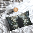thumbnail image 5 of Vsdgher Floral Angelic White Wings Pillow Cases, Pillow Covers - suit sofa or office-14"x20", 5 of 6