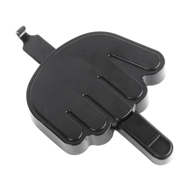 Colgador De Llaves De Dedo Medio, Colgador De Llaves De Pared De Plástico Retráctil Con Pegatina Para El Hogar
