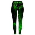 thumbnail image 2 of Bjutir Leggings For Women St Patricks Day Print Ladies Pants Casual Fashion Printed Sports Leggings, 2 of 4