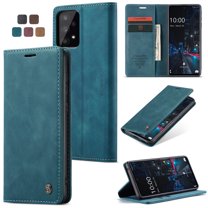 Dteck CaseMe for Samsung Galaxy A33 5G Wallet Case,Soft PU Leather Flip Case Magnetic Stand Flip Protective Cover Leather Case with ID & Credit Card Slots Holder Case for Galaxy A33 5G,Blue