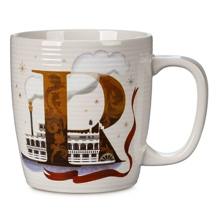 

Disney Parks ABC Letters R is for Riverboats Ceramic Coffee Mug New