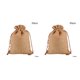 thumbnail image 1 of Matsuzay 50 unids/lote de bolsas de lino con cordón, bolsas de regalo para recuerdo de boda, bolsas para cosméticos para Baby Shower, bolsas para joyas Type4 NO4 Matsuzay CBP118240, 1 of 5