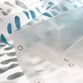 thumbnail image 3 of Bath Bliss 5436 Raindrop Design PEVA Rideau de Douche&44; Ombre, 3 of 4