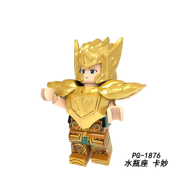 Figura De Anime De Santa Seiya Los Caballeros Del Zodiaco Mini Bloque De Construcción Doce Juguetes De Constelación Pg8212 Pg8213 Pg8128