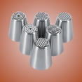 thumbnail image 5 of Brrnoo Baking Supplies,Making Accessories,6Pcs Flower Cake Icing Piping Pastry Nozzles Decorating Bakery Baking Tools US, 5 of 7