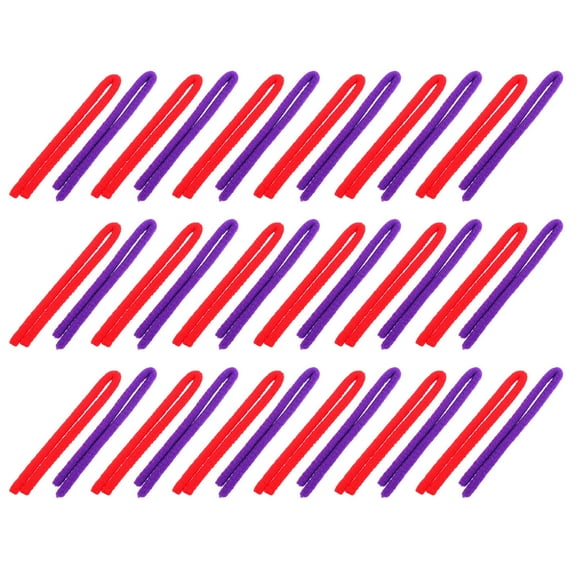 UPOUART 90-Piece Salon Hair Perm Rod Set with Assorted Colors for Wavy, Curly Hair Styling and Curl Rollers