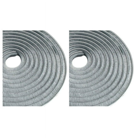 2X 33Ft/10M Self Adhesive Seal Strip Weatherstrip for Doors Soundproofing,Windproof,Dustproof, 0.35 x 0.2 Inch