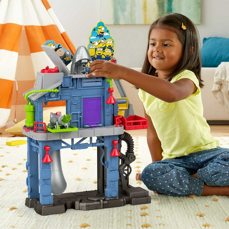 Imaginext Minions The Rise of Gru Gadget Lair Playset, Preschool