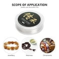 thumbnail image 3 of ELAYARD Transparent Stretch Elastic Cord for Jewelry Making, Clear Flexible Beading String for Crafts and Projects, 3 of 8