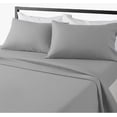 thumbnail image 1 of Sábana King Size 2000 Hilos Tacto Suave Egipcio Modelo Gris Perla, 1 of 4