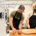 thumbnail image 5 of Bearded Butchers 32mm Fresh Edible Beef Collagen Casings (2-Pack), Holds 25lbs of Meat – For Bratwurst, Italian Sausage & Chorizo, Vacuum Sealed, Ready to Use, No Soaking Required, 5 of 8