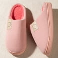 thumbnail image 5 of Zshosam Men's House Slippers Cozy Non-slip Home Shoes Warm Comfy Indoor Outdoor Unique Christmas Gifts(Light Pink,40), 5 of 8
