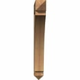 thumbnail image 2 of Ekena Millwork 6"W x 42"D x 48"H Thorton Arts & Crafts Rough Sawn Bracket, Western Red Cedar, 2 of 13