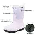 thumbnail image 2 of MCIKCC Kids Waterproof Rubber Rain/Snow Boots for Toddler Boys & Girls, Lilan, 11, 2 of 7