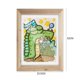 thumbnail image 3 of Flip Photo Frame Creative Children Art Display Rack para postales (color madera), 3 of 6