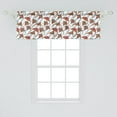 thumbnail image 2 of Ambesonne Kites Window Valance, Delta Wing and Classic Kite, 54" X 18", Multicolor, 2 of 3