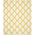 thumbnail image 2 of SAFAVIEH Cambridge Liam Geometric Wool Area Rug, Ivory/Gold, 9' x 12', 2 of 6