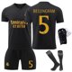 thumbnail image 4 of 23-24 Conjunto de camiseta de fútbol Real Madrid Visitante 2 negro No. 5 Bellingham - Z 22, 4 of 4