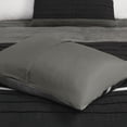 thumbnail image 6 of Madison Park Palmer 7 Piece Comforter Set in Black, 6 of 6