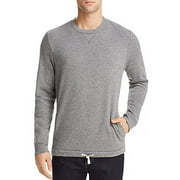 Alternative Apparel ECO GREY Solid Courtside Pullover Crew Sweatshirt, US Small