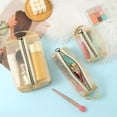 thumbnail image 4 of Fiudx Bolsas de Malla para Cosméticos, Portátiles, con Cremallera, de Nailon, Transparentes, Organizadores de Viaje, para Maquillaje y Artículos de Aseo, para Uso En Casa o En La Oficina, Paquete de, 4 of 6
