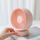 thumbnail image 2 of Ventilador de escritorio USB, pequeño ventilador de mesa de escritorio personal con viento fuerte, funcionamiento silencioso, mini ventilador portátil para el hogar, oficina, 2 of 5