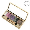 thumbnail image 2 of 9 Colors Glitter Eyeshadow Eye Shadow Palette & Makeup Cosmetic Brush Set, 2 of 2