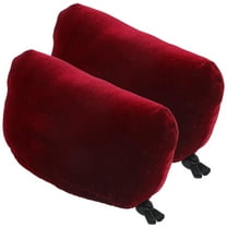 Supvox 1 Pair of Crutches Cushion Knuckle Guards Crutch Pad Red Cotton for Comfort