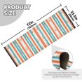 thumbnail image 5 of Yayeee Runner Rug for Bedroom 2'x6' Machine Washable Hallway Non Slip Mat, Simple Nautical Pattern, 5 of 8