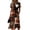 Black, variant on Women's Halloween Midi Dresses Spider Webeb Bat Short Sleeve Cinching Waist Funny Dresses Pumpkin Candy V Neck Spooky Sundress, 3XL