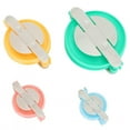 thumbnail image 4 of Herramienta Para Hacer Pompones, 4 Tamaños, Fabricante De Pompones, Plástico, Bricolaje, Bola De Pelusa, Juego De Herramientas Para Tejer, Costura ANGGREK Pompom Making Tool, 4 of 8