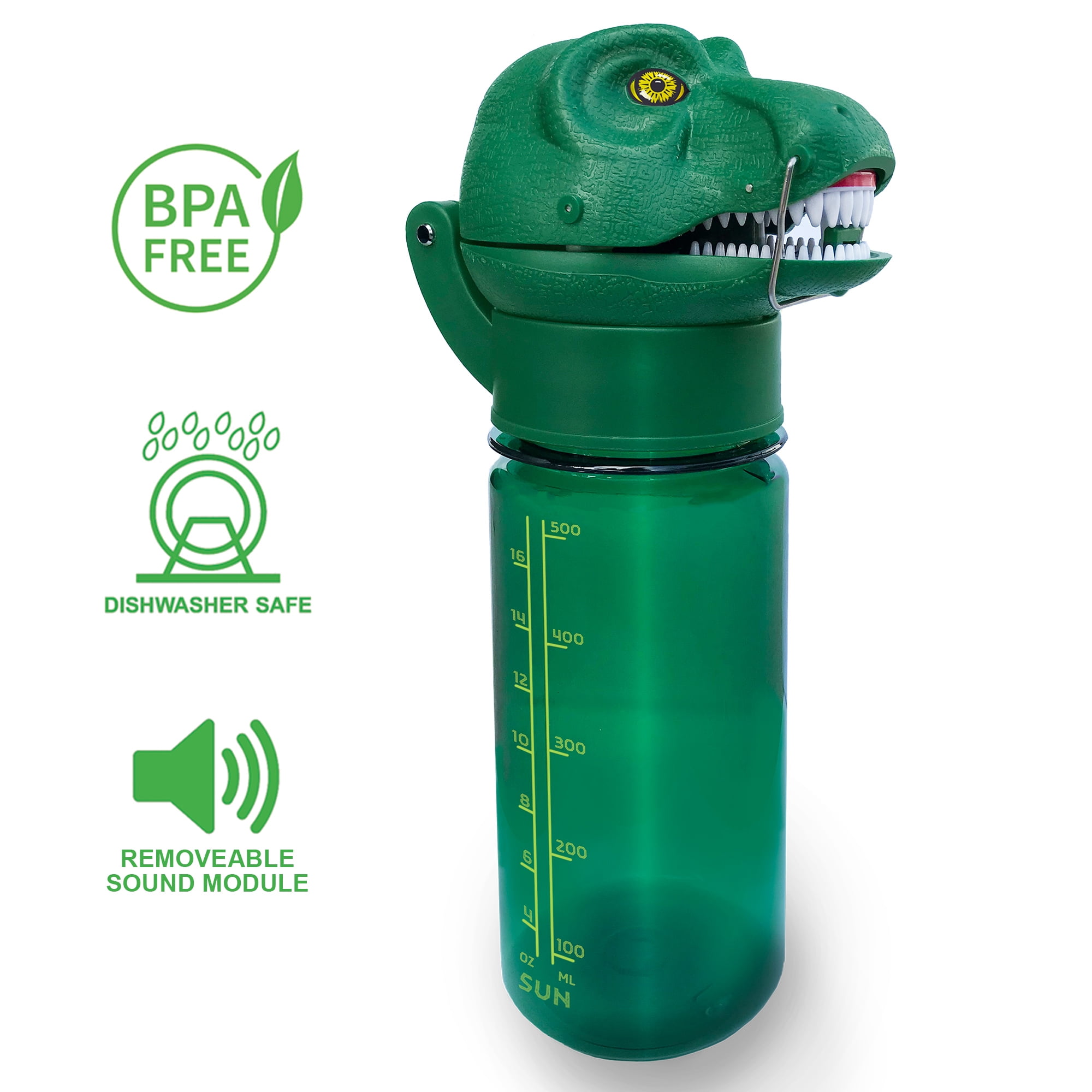You Can Get Your Kids A Dinosaur Water Bottle That Lights-Up Different  Colors Kids Activities Blog