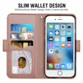 thumbnail image 2 of Case for Iphone 6 Plus 6s Plus, Premium Thin Leather Case Mobile Phone Case with Card Holder Stand Flip Cover Compatible with Iphone 6 Plus 6s Plus - Pink, 2 of 7