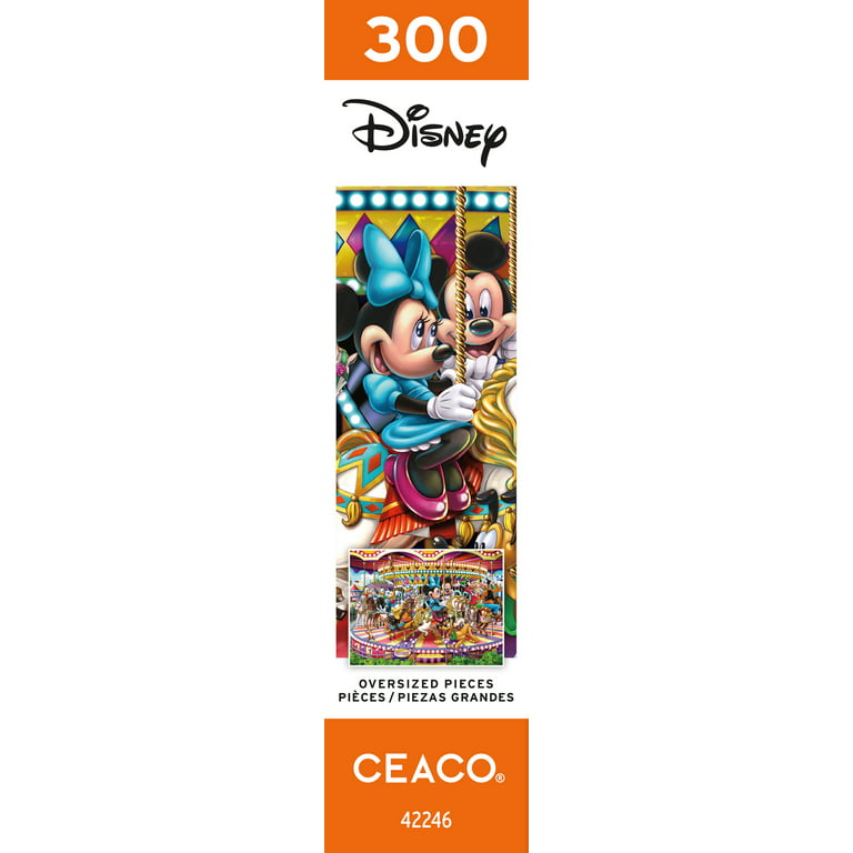Ceaco 300-Piece Disney Carousel Interlocking Jigsaw Puzzle