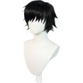 thumbnail image 1 of Peluca para cosplay Jujutsus Kaisens Fushiguro Toji, pelo sintético, 1 of 3
