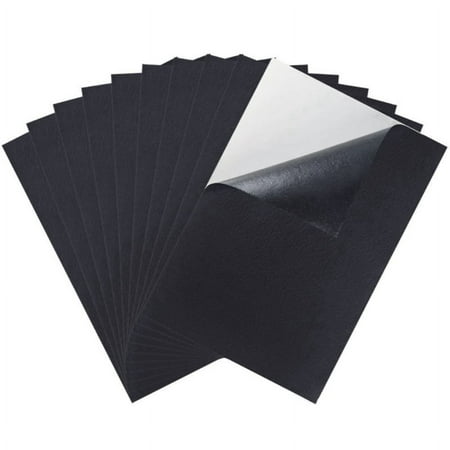 

Black Adhesive Back Felt Sheets Fabric Sticky Back Sheets Self-Adhesive Durable and Water Resistant 10 PCS