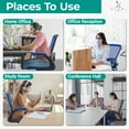 thumbnail image 7 of Naomi Home Drafting Chair Tall Office Chair for Standing Desk with Breathable Mesh, High Desk Chair, High desk chair for Standing Desk ,Lumbar Support, Ergonomic High Office Chair with Flip Up Arms, F, 7 of 7