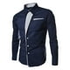 thumbnail image 2 of Camisa blusa de Manga larga casual Slim Fit Odeerbi Otoño con bolsillo, 2 of 4