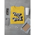 thumbnail image 3 of Know Your Worth Slogan T-Shirt Men -Image by Shutterstock, Male Medium, 3 of 4