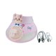thumbnail image 5 of Sombrero de visera para niños perfke con ventilador ajustable rosa, 5 of 5