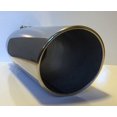 thumbnail image 2 of 4" Inlet x 7" Oulet x 18" Long Rolled Edge Polished Stainless Diesel Exhaust Tail Pipe Tip (Bolt On), 2 of 2