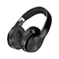 thumbnail image 1 of sweethay Auriculares 5.0 compatibles con Bluetooth Altavoz plegable de 40 mm 3 modos Radio Música Auriculares Auriculares con cable de audio Cables de audio/vídeo Negro, 1 of 6