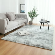 Super Soft Indoor Modern Rugs Fluffy Rugs,Anti-Skid Washable Shaggy Area Rug, for Living Room Dining Room Home Bedroom Carpet Floor Mat,63x79/47x63/32x63/20x63/63x91/32x47/67x47