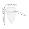 thumbnail image 3 of Juice Straining Bag Milk Tea Filter Bag Coffee Tea Yogurt Filter Bag Coffee Strainer, 3 of 3