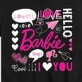 thumbnail image 3 of Barbie - Barbie Valentine's Collage - Toddler And Youth Short Sleeve Graphic T-Shirt, 3 of 5